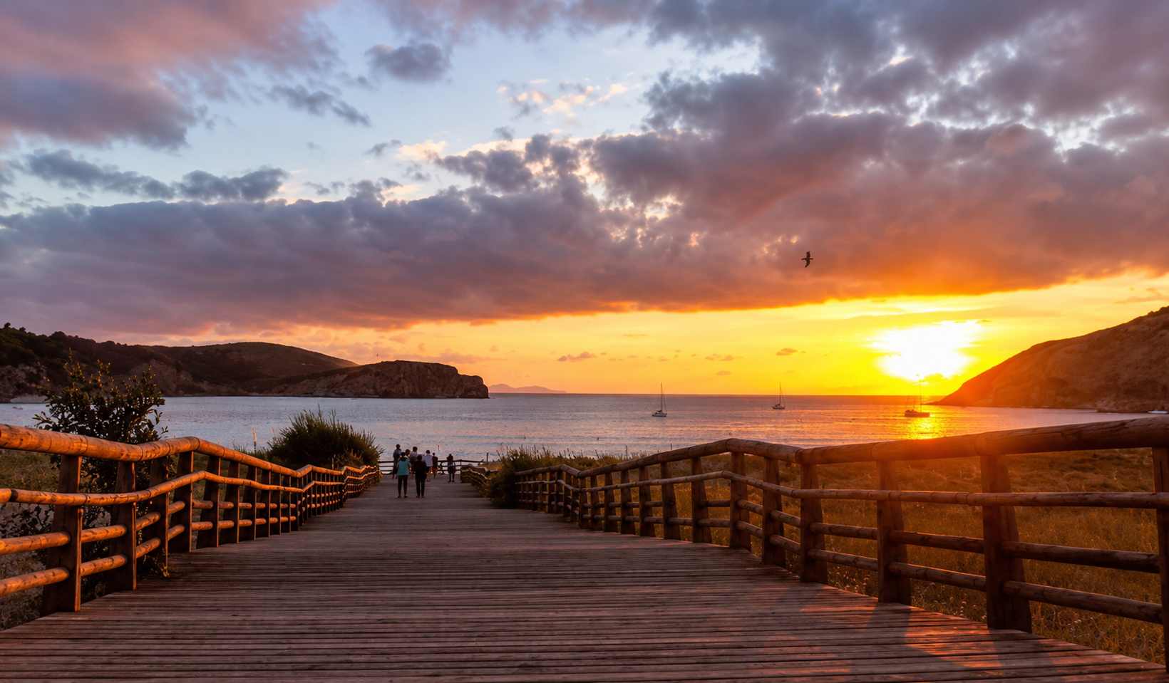The Best Sunset in Biscay is in Gorliz
